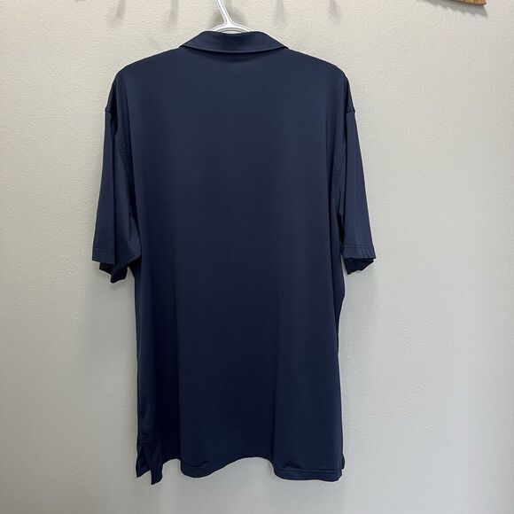 Peter Millar | Polo Shirt Men XL Dark Blue Summer Comfort Performance Flex Golf - Picture 5 of 5